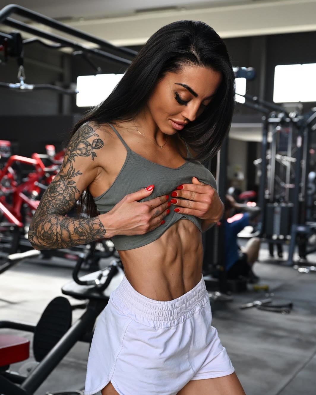 Federica Gobbetti in palestra